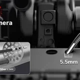 ARTICAM handheld device showing removable battery